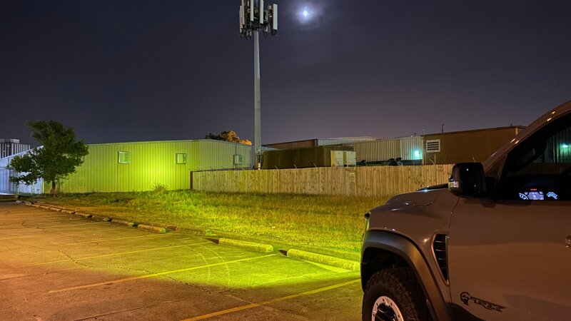 RAM TRX LED Light Bar - Front - ORACLE Lighting - Front Bumper Flush - Yellow - `19-`22